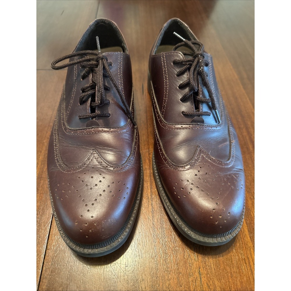 Hush Puppies Brown‎ Leather Wingtip Oxfords – Men's US 12 / EU 46